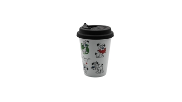 Asterix und Obelix/Asterix Tassen/ToGo Mug mit Deckel + Verschluss Sniff Sniff von Könitz